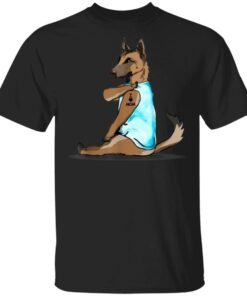 Belgian shepherd dog Dog I Love Mom Tattoo Lover Shirt Shirt Sweatshirt Long Sleeve Hoodie Tank Mug