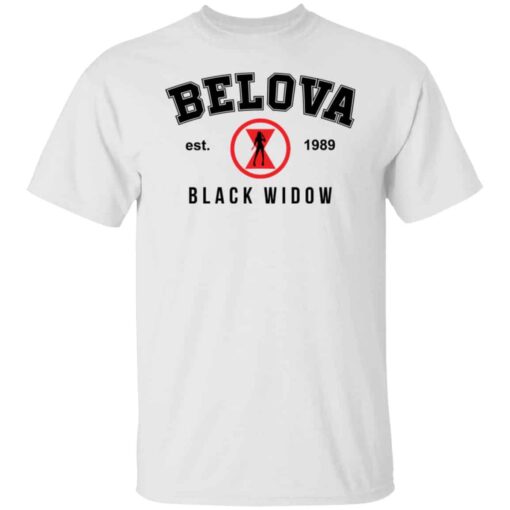 Belova est 1989 Black Widow shirt Shirt Sweatshirt Long Sleeve Hoodie Tank Mug