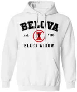 Belova est 1989 Black Widow shirt Shirt Sweatshirt Long Sleeve Hoodie Tank Mug