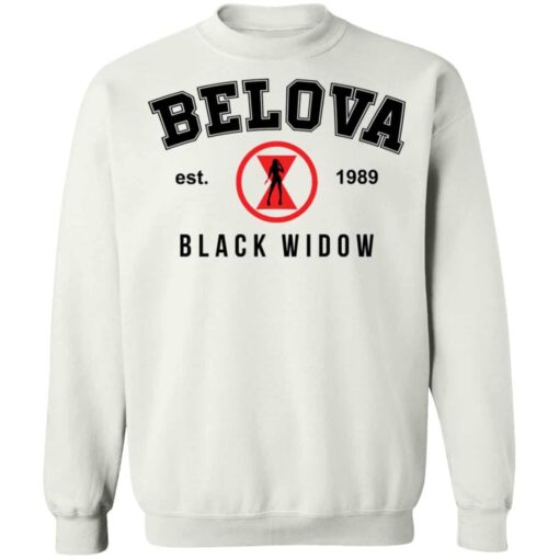 Belova est 1989 Black Widow shirt Shirt Sweatshirt Long Sleeve Hoodie Tank Mug