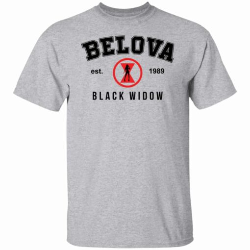 Belova est 1989 Black Widow shirt Shirt Sweatshirt Long Sleeve Hoodie Tank Mug