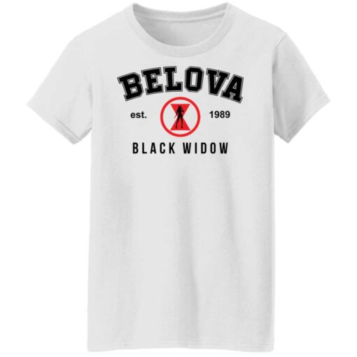 Belova est 1989 Black Widow shirt Shirt Sweatshirt Long Sleeve Hoodie Tank Mug