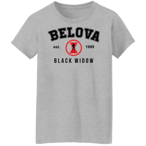 Belova est 1989 Black Widow shirt Shirt Sweatshirt Long Sleeve Hoodie Tank Mug