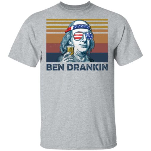 Ben Drankin vintage shirt Shirt Sweatshirt Long Sleeve Hoodie Tank Mug