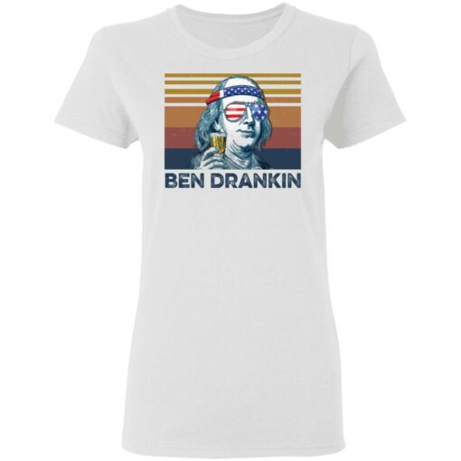 Ben Drankin vintage shirt Shirt Sweatshirt Long Sleeve Hoodie Tank Mug