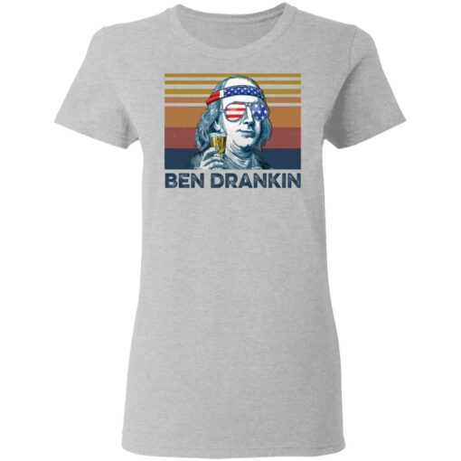 Ben Drankin vintage shirt Shirt Sweatshirt Long Sleeve Hoodie Tank Mug