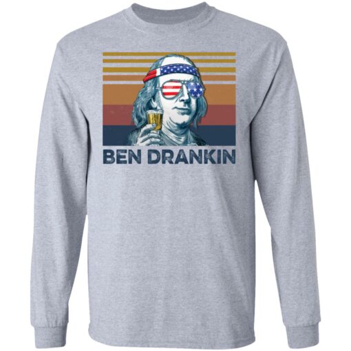 Ben Drankin vintage shirt Shirt Sweatshirt Long Sleeve Hoodie Tank Mug