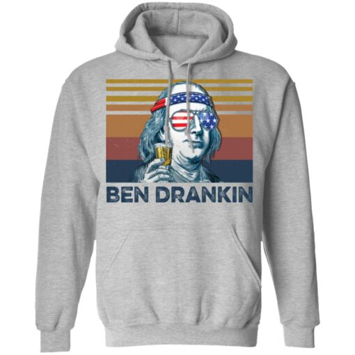 Ben Drankin vintage shirt Shirt Sweatshirt Long Sleeve Hoodie Tank Mug