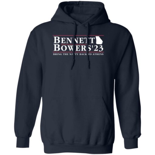 Bennett bowers 2023 bring the natty back to athens shirt Shirt Sweatshirt Long Sleeve Hoodie Tank Mug