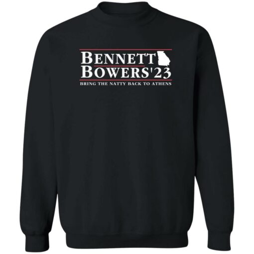 Bennett bowers 2023 bring the natty back to athens shirt Shirt Sweatshirt Long Sleeve Hoodie Tank Mug