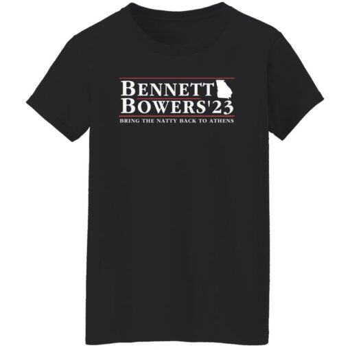 Bennett bowers 2023 bring the natty back to athens shirt Shirt Sweatshirt Long Sleeve Hoodie Tank Mug