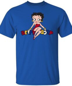 Betty Boop Betty sitting on shirt Shirt Sweatshirt Long Sleeve Hoodie Tank Mug