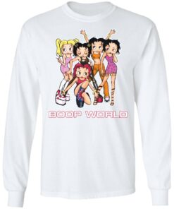 Betty Boop Boop world shirt Shirt Sweatshirt Long Sleeve Hoodie Tank Mug
