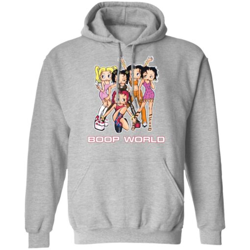 Betty Boop Boop world shirt Shirt Sweatshirt Long Sleeve Hoodie Tank Mug