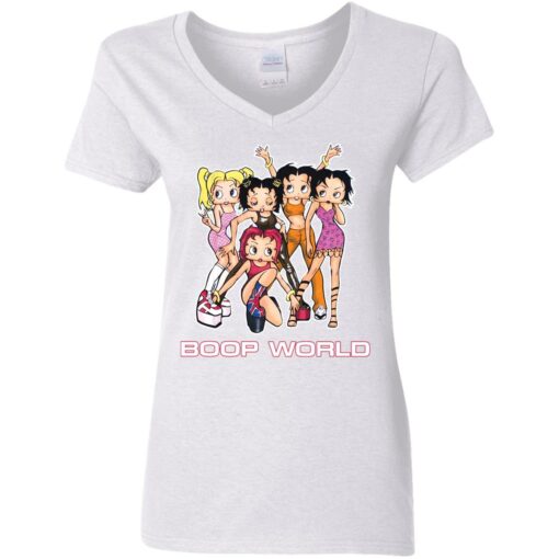 Betty Boop Boop world shirt Shirt Sweatshirt Long Sleeve Hoodie Tank Mug