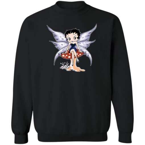 Betty boop mushroom fairy sweatshirt Shirt Sweatshirt Long Sleeve Hoodie Tank Mug