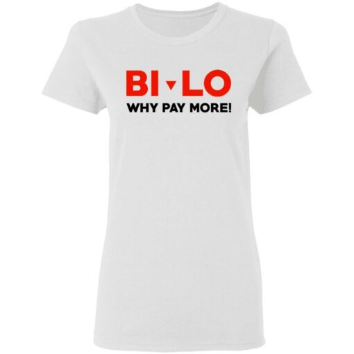 Bi-lo Why Pay More T-Shirts, Hoodies, Long Sleeve Shirt Sweatshirt Long Sleeve Hoodie Tank Mug