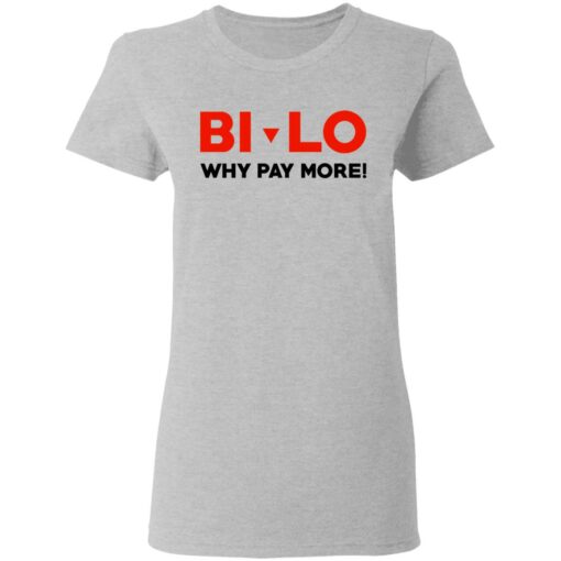 Bi-lo Why Pay More T-Shirts, Hoodies, Long Sleeve Shirt Sweatshirt Long Sleeve Hoodie Tank Mug