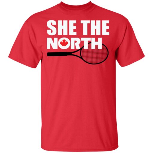 Bianca Andreescu She the North shirt Shirt Sweatshirt Long Sleeve Hoodie Tank Mug