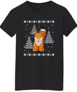 Big Fox Christmas Sweater Shirt Sweatshirt Long Sleeve Hoodie Tank Mug