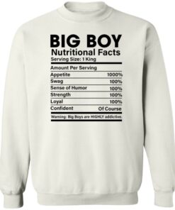 Big boy nutritional facts shirt Shirt Sweatshirt Long Sleeve Hoodie Tank Mug 3 Big boy nutritional facts shirt Shirt Sweatshirt Long Sleeve Hoodie Tank Mug 4