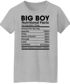 Big boy nutritional facts shirt Shirt Sweatshirt Long Sleeve Hoodie Tank Mug 6 Big boy nutritional facts shirt Shirt Sweatshirt Long Sleeve Hoodie Tank Mug 7