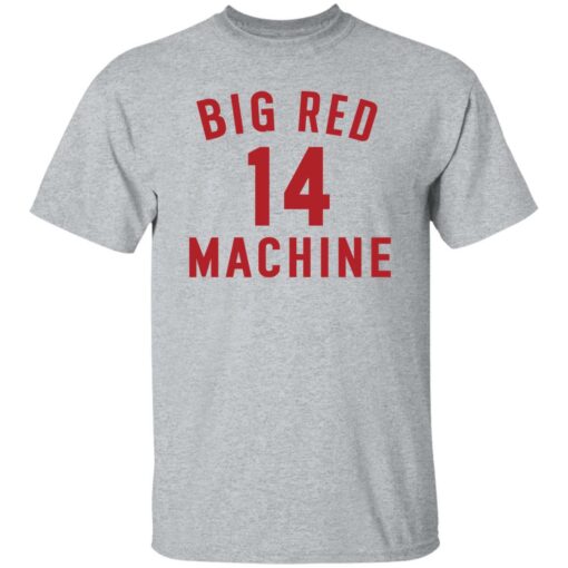 Big red 14 machine shirt Shirt Sweatshirt Long Sleeve Hoodie Tank Mug