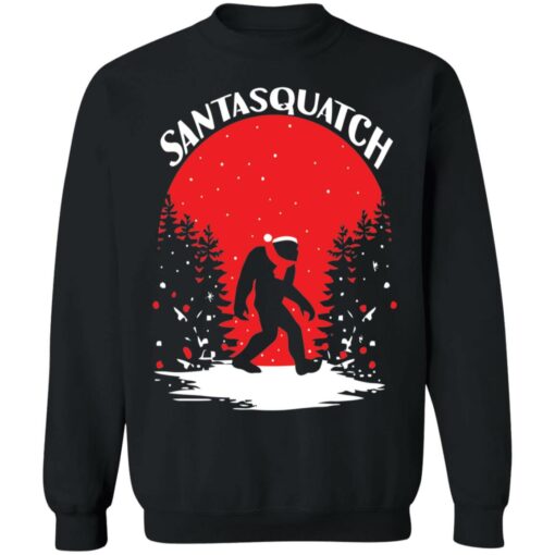 Bigfoot Santa squatch shirt Shirt Sweatshirt Long Sleeve Hoodie Tank Mug