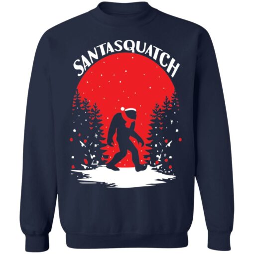 Bigfoot Santa squatch shirt Shirt Sweatshirt Long Sleeve Hoodie Tank Mug