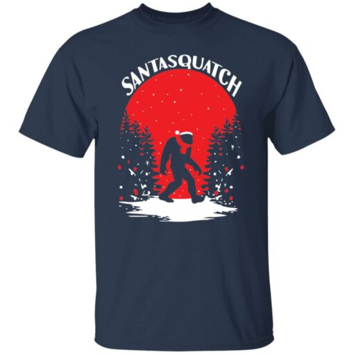 Bigfoot Santa squatch shirt Shirt Sweatshirt Long Sleeve Hoodie Tank Mug