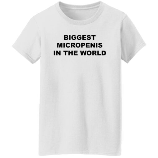 Biggest micropenis in the world shirt Shirt Sweatshirt Long Sleeve Hoodie Tank Mug