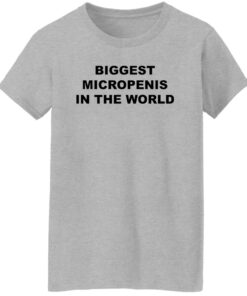 Biggest micropenis in the world shirt Shirt Sweatshirt Long Sleeve Hoodie Tank Mug 7