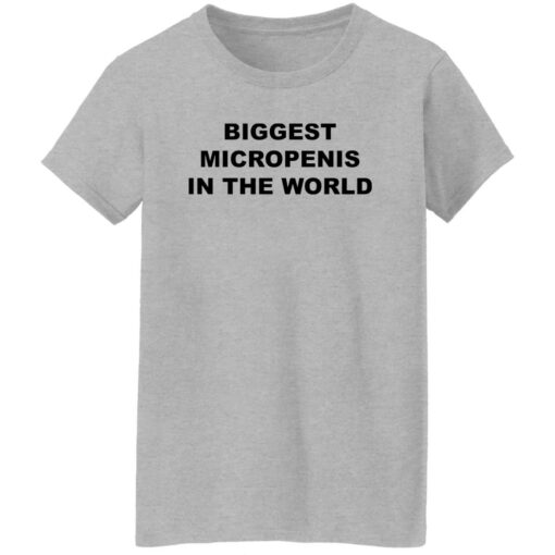 Biggest micropenis in the world shirt Shirt Sweatshirt Long Sleeve Hoodie Tank Mug