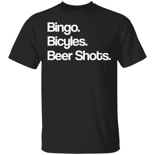 Bingo Bicycles Beer Shots T-Shirts, Hoodies, Long Sleeve Shirt Sweatshirt Long Sleeve Hoodie Tank Mug