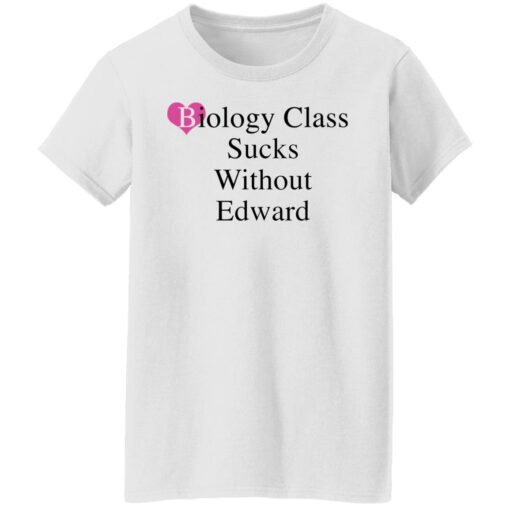 Biology class sucks without edward shirt Shirt Sweatshirt Long Sleeve Hoodie Tank Mug