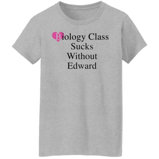 Biology class sucks without edward shirt Shirt Sweatshirt Long Sleeve Hoodie Tank Mug