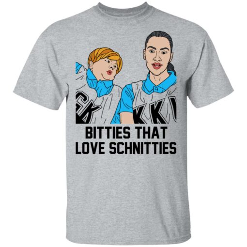 Bitties That Love Schnitties T-Shirts, Hoodies, Long Sleeve Shirt Sweatshirt Long Sleeve Hoodie Tank Mug