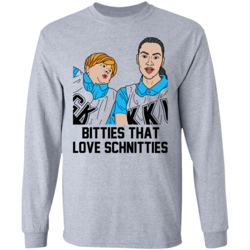 Bitties That Love Schnitties T-Shirts, Hoodies, Long Sleeve Shirt Sweatshirt Long Sleeve Hoodie Tank Mug