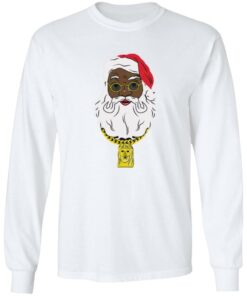 Black Santa Christmas sweater Shirt Sweatshirt Long Sleeve Hoodie Tank Mug