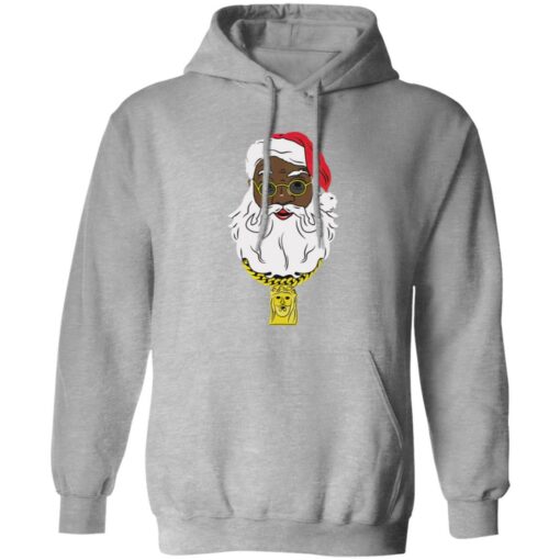 Black Santa Christmas sweater Shirt Sweatshirt Long Sleeve Hoodie Tank Mug