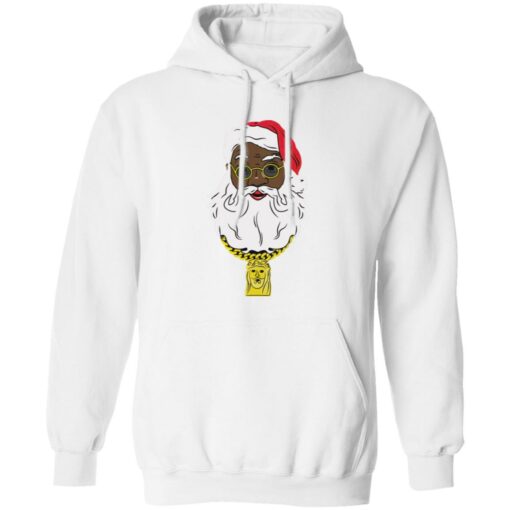 Black Santa Christmas sweater Shirt Sweatshirt Long Sleeve Hoodie Tank Mug