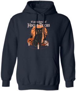 Black cat it’s just a bunch of Hocus Pocus shirt Shirt Sweatshirt Long Sleeve Hoodie Tank Mug