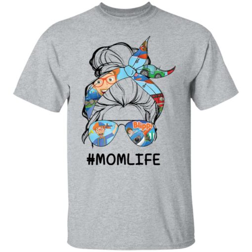 Blippi mom life shirt Shirt Sweatshirt Long Sleeve Hoodie Tank Mug