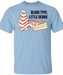 Blood Type Little Debbie T-Shirts, Hoodies, Long Sleeve Shirt Sweatshirt Long Sleeve Hoodie Tank Mug