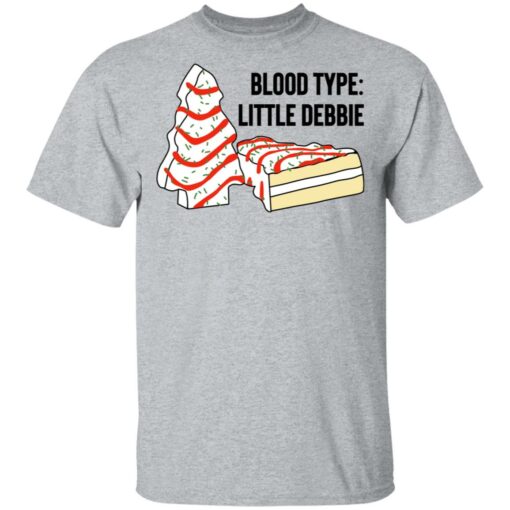 Blood Type Little Debbie T-Shirts, Hoodies, Long Sleeve Shirt Sweatshirt Long Sleeve Hoodie Tank Mug