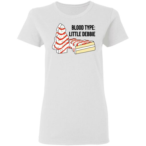 Blood Type Little Debbie T-Shirts, Hoodies, Long Sleeve Shirt Sweatshirt Long Sleeve Hoodie Tank Mug