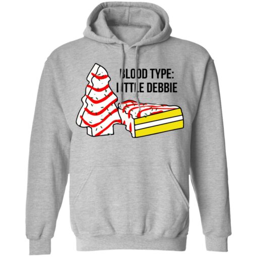 Blood type Little Debbie shirt Shirt Sweatshirt Long Sleeve Hoodie Tank Mug