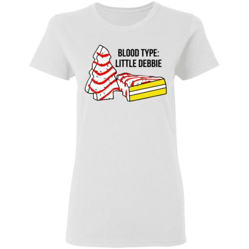 Blood type Little Debbie shirt Shirt Sweatshirt Long Sleeve Hoodie Tank Mug