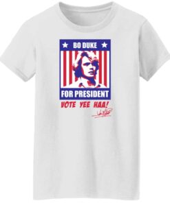 Bo Duke for president vote yee haa shirt Shirt Sweatshirt Long Sleeve Hoodie Tank Mug 6