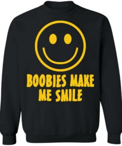 Boobies make me smile shirt Shirt Sweatshirt Long Sleeve Hoodie Tank Mug 3